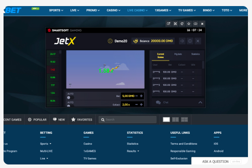 jetx demo