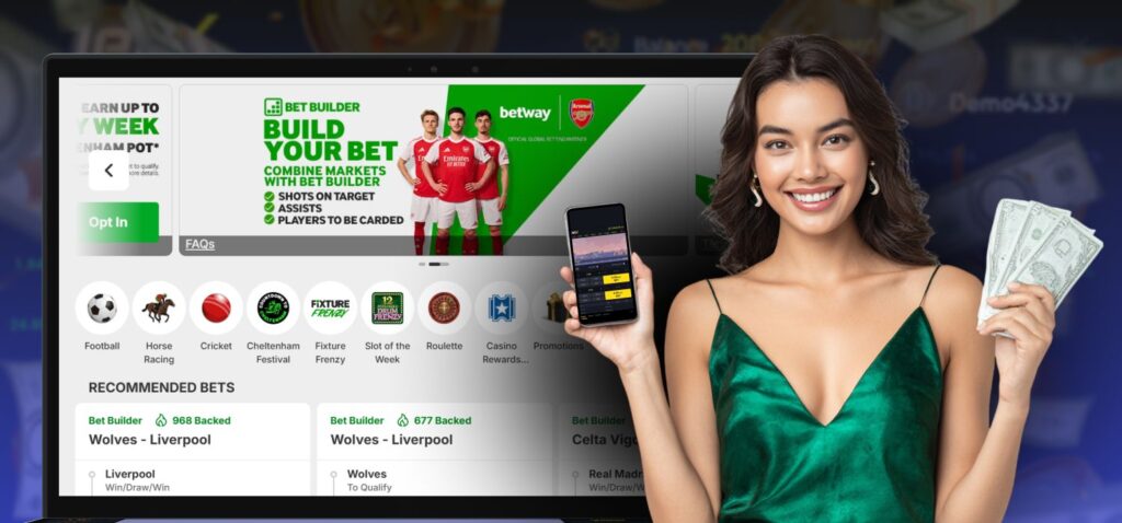 payment methods at betway casino